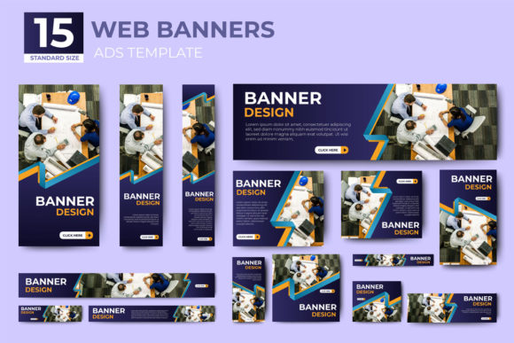 I will design web banners, website banner ads or image editing